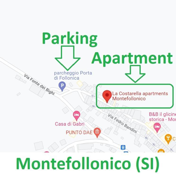 La Costarella Montefollonico Exterior photo